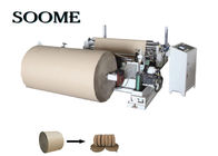 ماشین هیدرولیک 1600 Mill Roll Paper Kraft Slitting Rewinding Machine &gt;35mm Slitting Wide Size ماشین برش کاغذ با کرفت