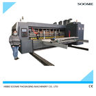 2000x3400mm کارتن بزرگ راه راه ساخت دستگاه چاپ برش چاپگر فلکسو شکاف دار